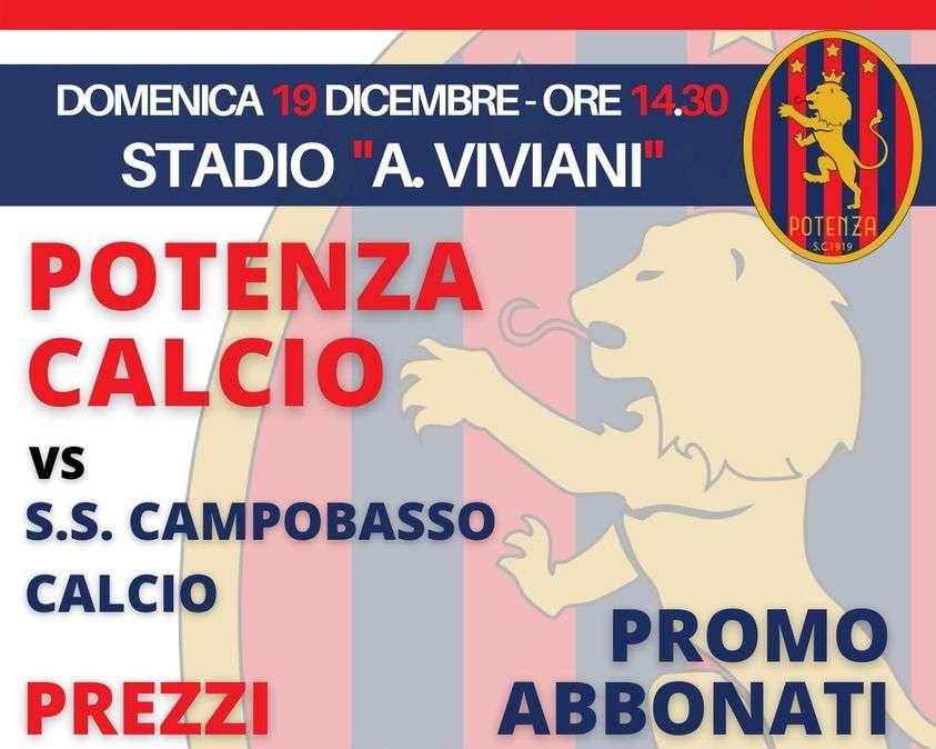 RIEMPIAMO IL VIVIANI! Il Potenza vara l'operazione PROMO ABBONATI