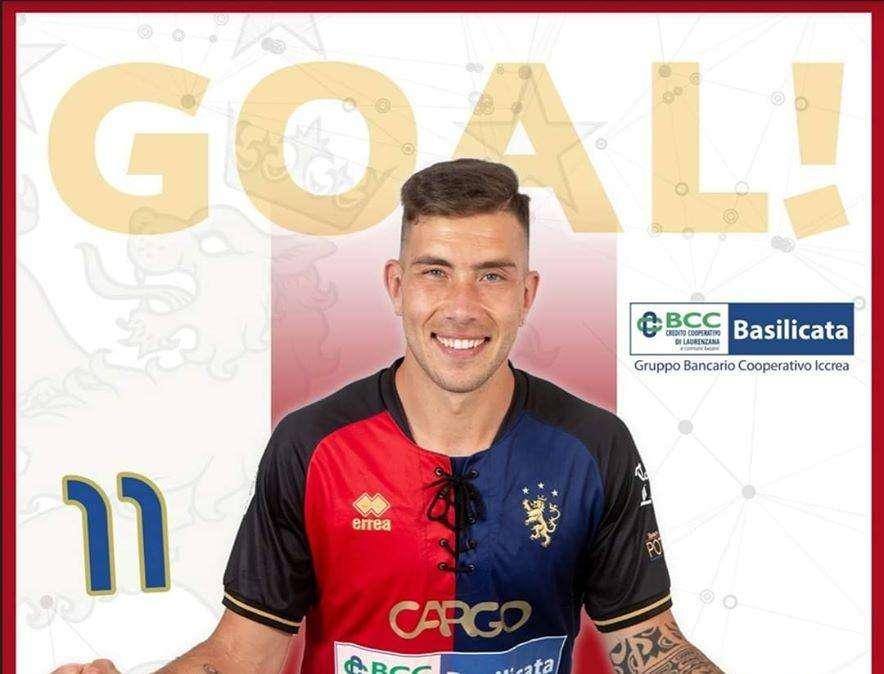 Per Murano sesto goal stagionale con la maglia del Potenza.