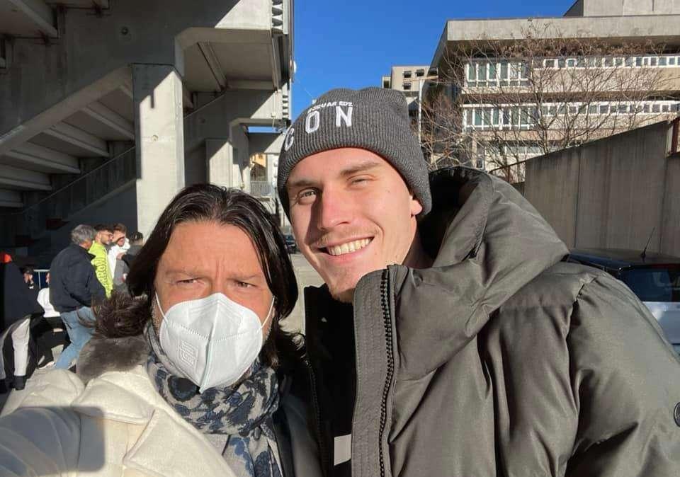 Il presidente Caiata e Koblar