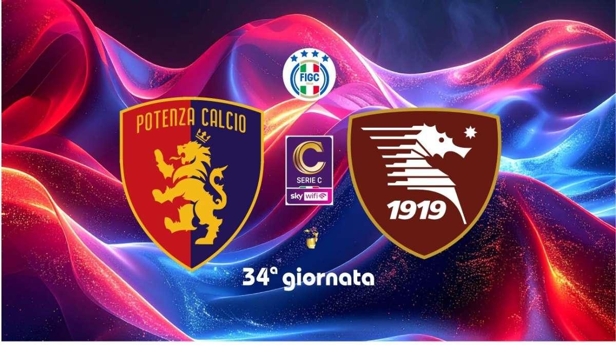 POTENZA-SALERNITANA, le formazioni ufficiali