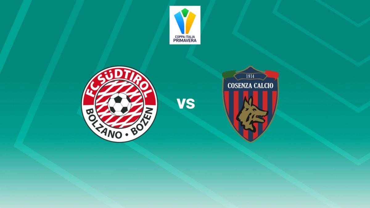 FC Südtirol U19 vs Cosenza Calcio U19 5-0