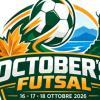 Dal 16 al 18 ottobre 2026 in programma l'OCTOBER'S FUTSAL: il programma dell'evento