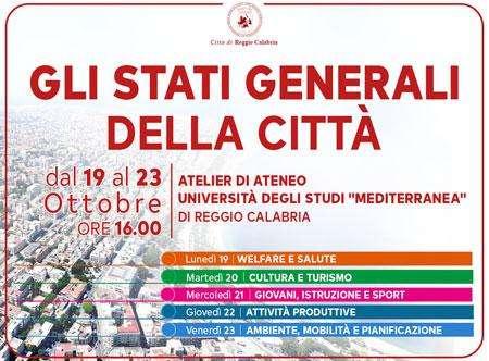 Reggio Calabria, il sindaco Falcomatà lancia gli Stati Generali: la nota