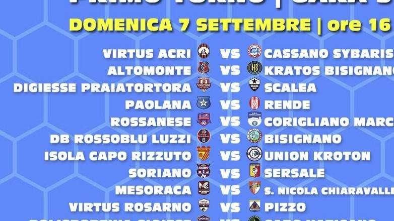 Coppa Italia Eccellenza, domenica la terza giornata della fase triangolare: c'è Val Gallico-Pro Pellaro