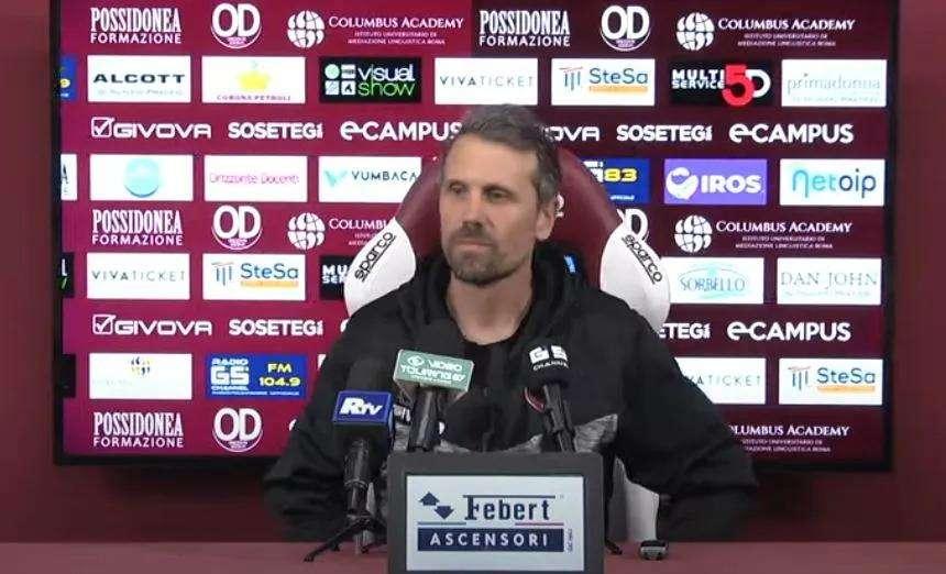 Reggina-Nissa, Ginobili in sala stampa: "Grande risposta della squadra. Tre gare alla fine, vedremo cosa accadrà..."