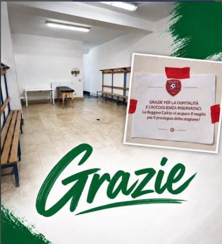 Grande sportività tra la Vigor Lamezia e la Reggina: "Grazie per l'ospitalità e l'accoglienza"