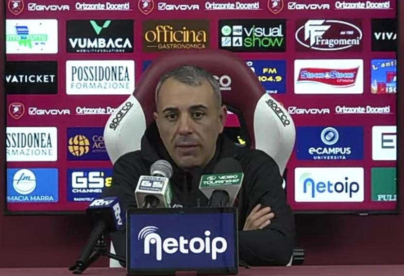 Reggina-Sancataldese, Torrisi in sala stampa: "La settimana indirizza le scelte"