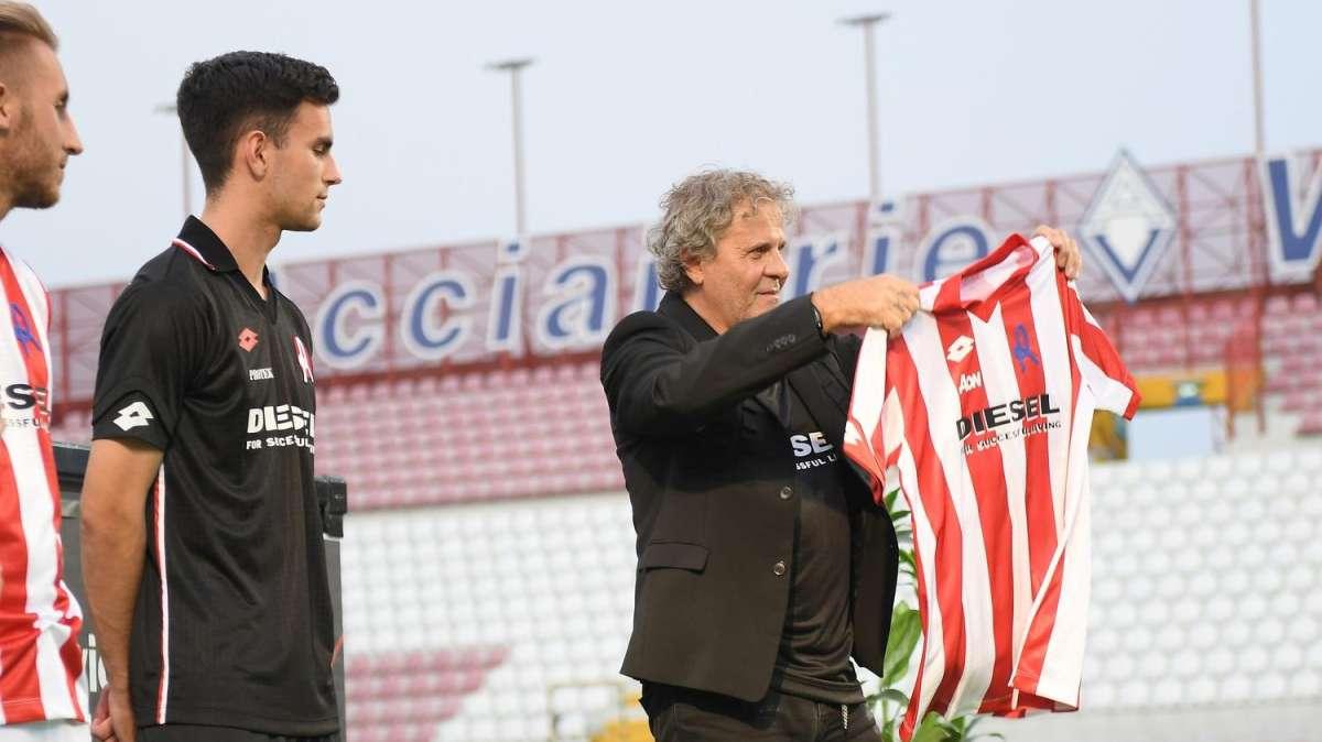 VICENZA-REGGINA, Renzo Rosso: "Non sono contento del pari"