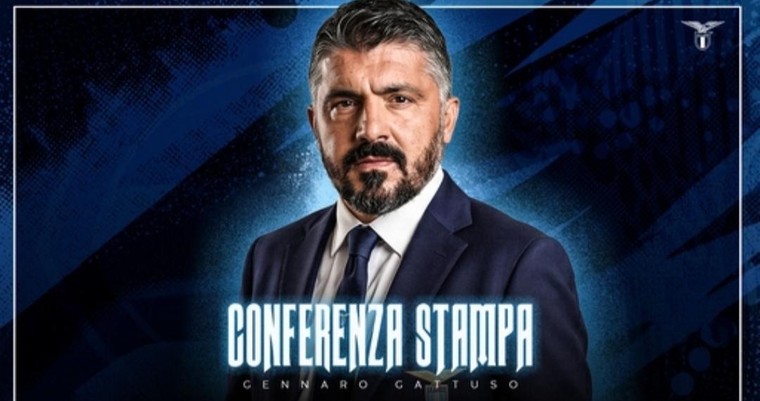Sabato la prima conferenza di Gattuso da tecnico della Lazio: ci sarà anche patron Lotito?