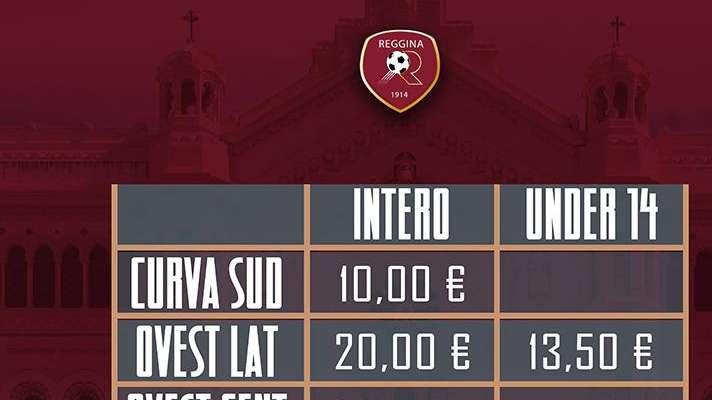 Reggina-Ragusa, da giovedì al via la prevendita: tutti i dettagli