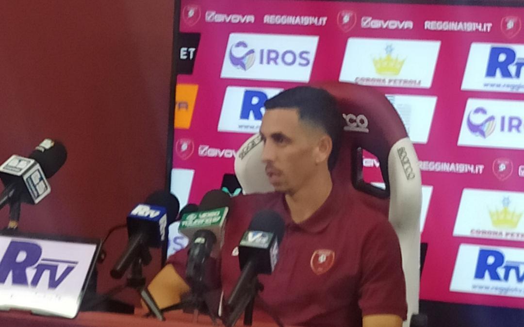 Reggina-Igea Virtus, Alma in sala stampa: "Mi piace il nuovo ruolo,