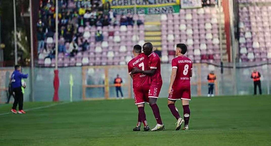 Reggina-Vibonese, la prova di Porcino, il giudizio di TuttoReggina: "Trascinatore"