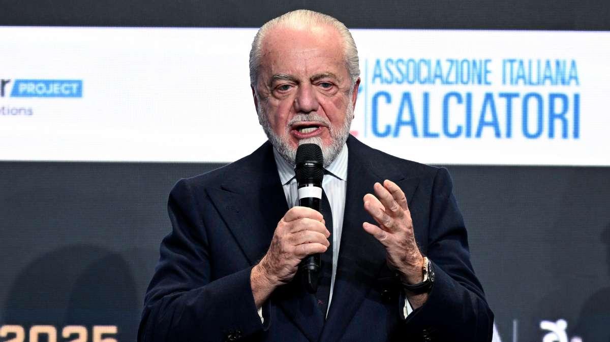 De Laurentiis: "Facciamo come in Nba: stop alle retrocessioni dalla A"