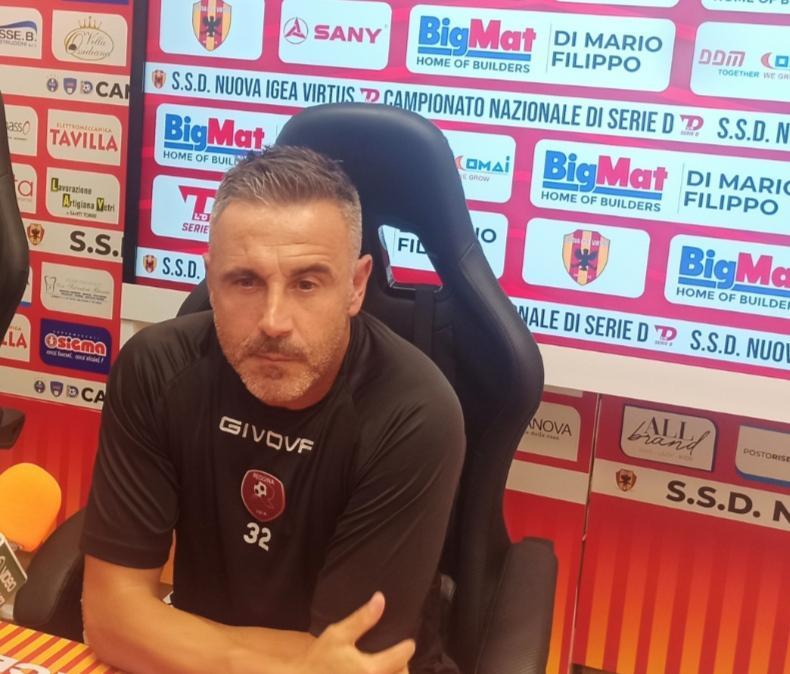 Igea Virtus-Reggina, Marchionni in sala stampa: "Una squadra come la nostra non può sbagliare così tanto"