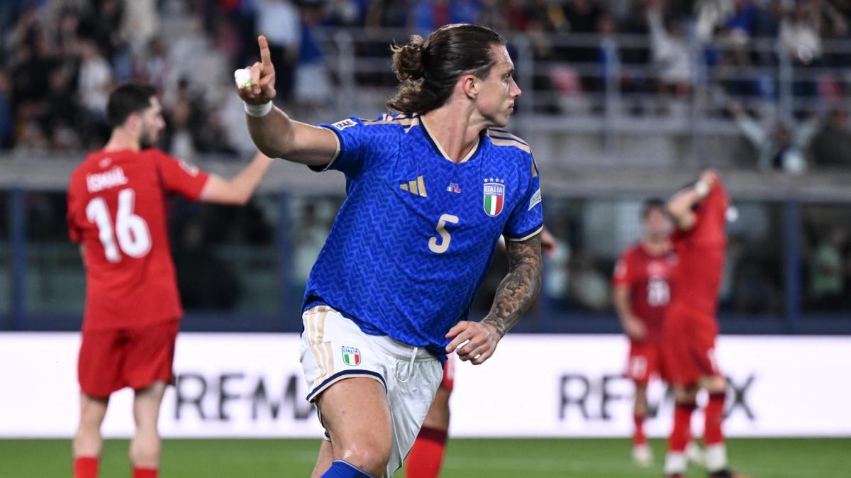 L’Italia non si ferma! Arrivano altri tre punti con la Turchia: a segno Scamacca, Calafiori e P.Esposito
