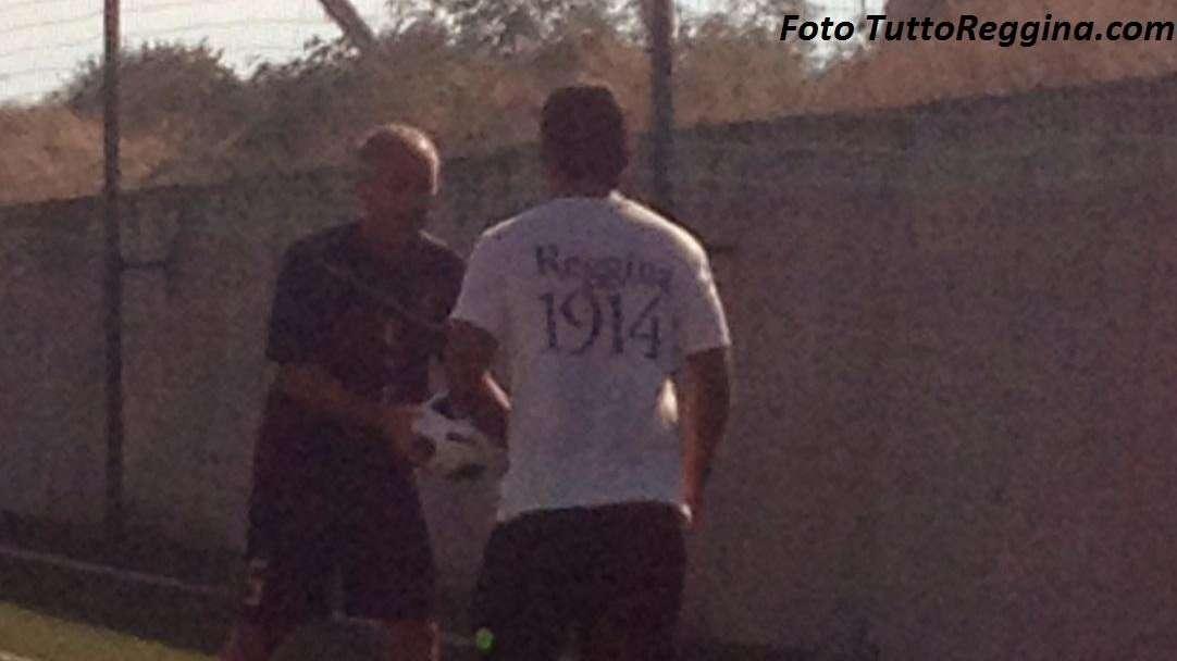 REGGINA - Primo allenamento per Adriano Louzada