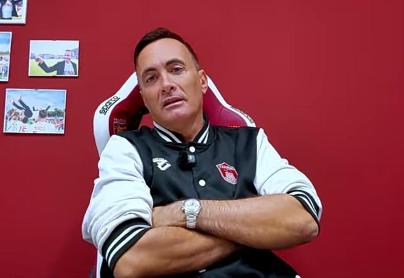 Antonini sfotte la dannosa propaganda estiva riggitana: "La Reggina fa fatica in ogni campo, il mio Trapani 23-24 contro di loro avrebbe vinto andata e ritorno 4-0"
