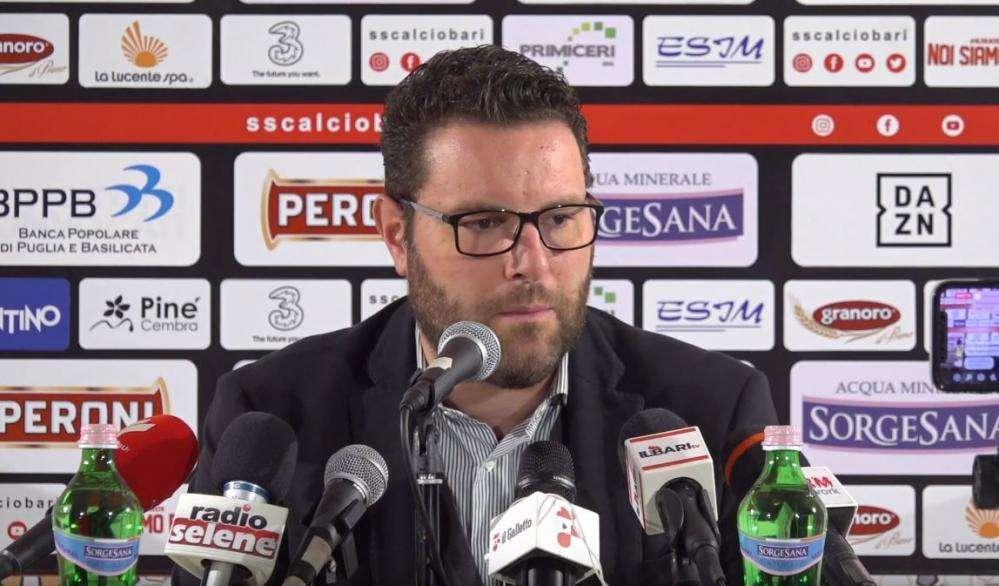 Scala (club manager Bari): "Playoff? Sarà un calcio diverso, dobbiamo essere preparati"