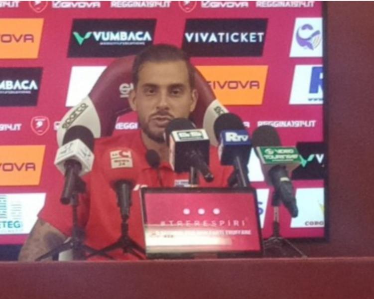 Reggina-Vibonese, Cosendey in sala stampa: "Quando incontro gli amaranto sono fortunato..."