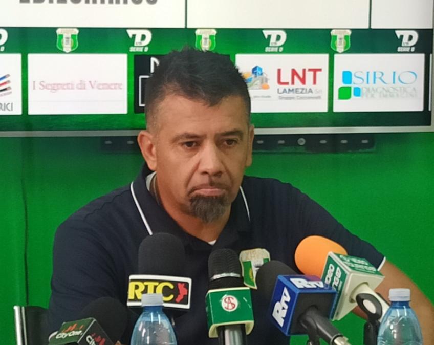 Vigor Lamezia-Reggina, Vargas in sala stampa: "Fatti troppi errori, ci é mancata lucidità"