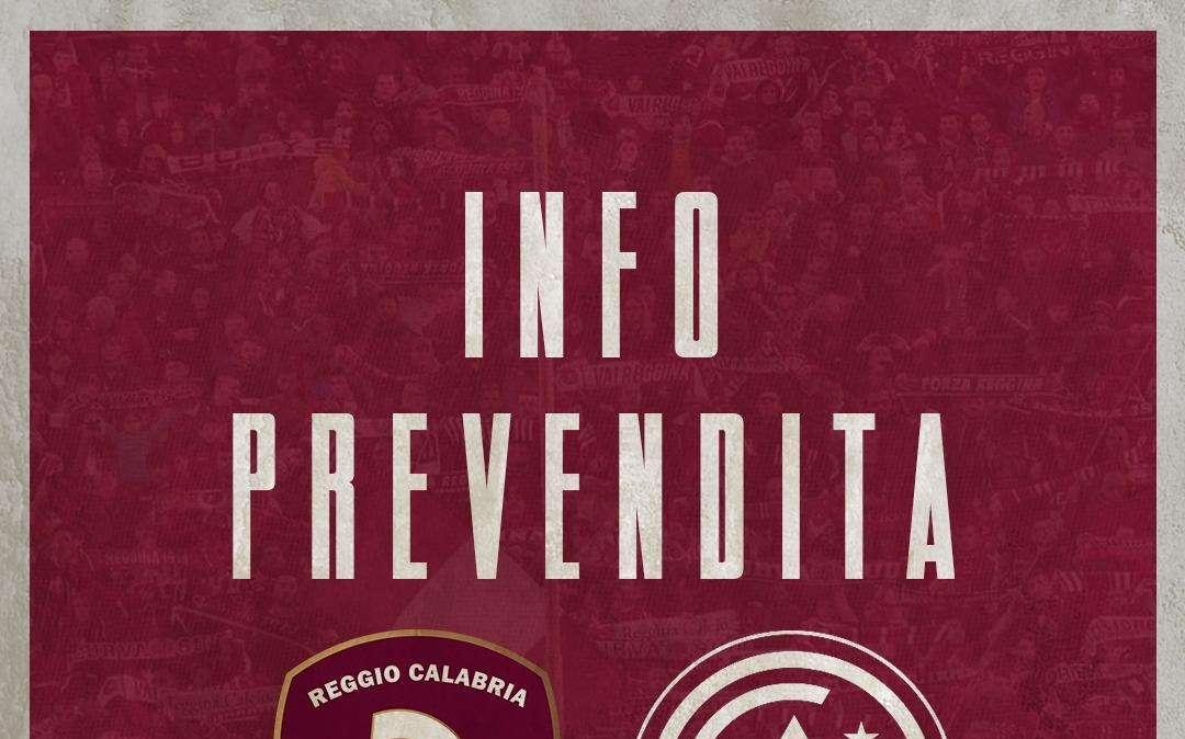 Reggio Calabria-Città Sant'Agata, al via la prevendita tagliandi: le info