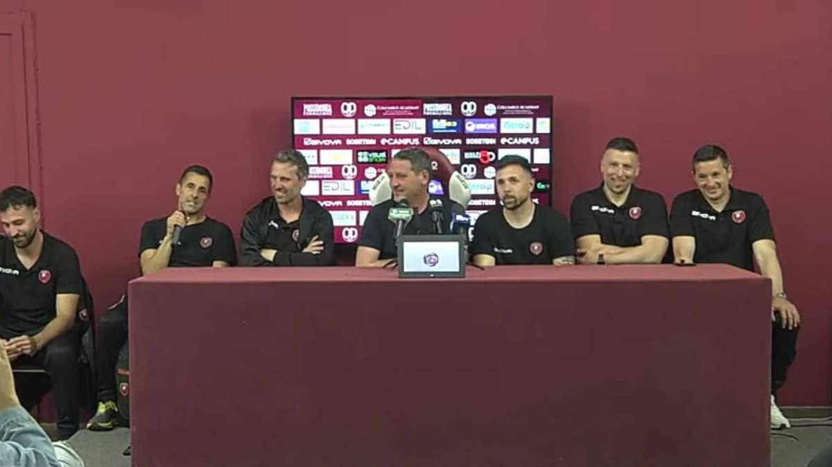 Reggina-Scafatese, il video della conferenza stampa post-gara di Trocini e del suo staff: "Ora festeggiamo e riposiamoci"