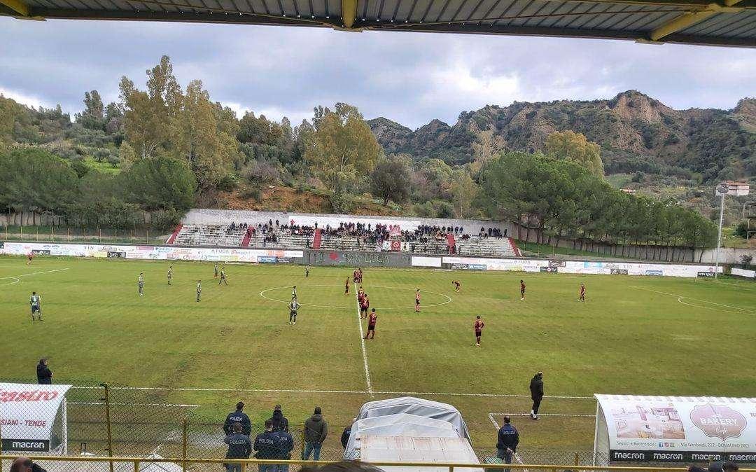Serie D girone I, San Luca-Sancataldese 2-1: partenza sprint dei giallorossi, poi ci pensa Mittica