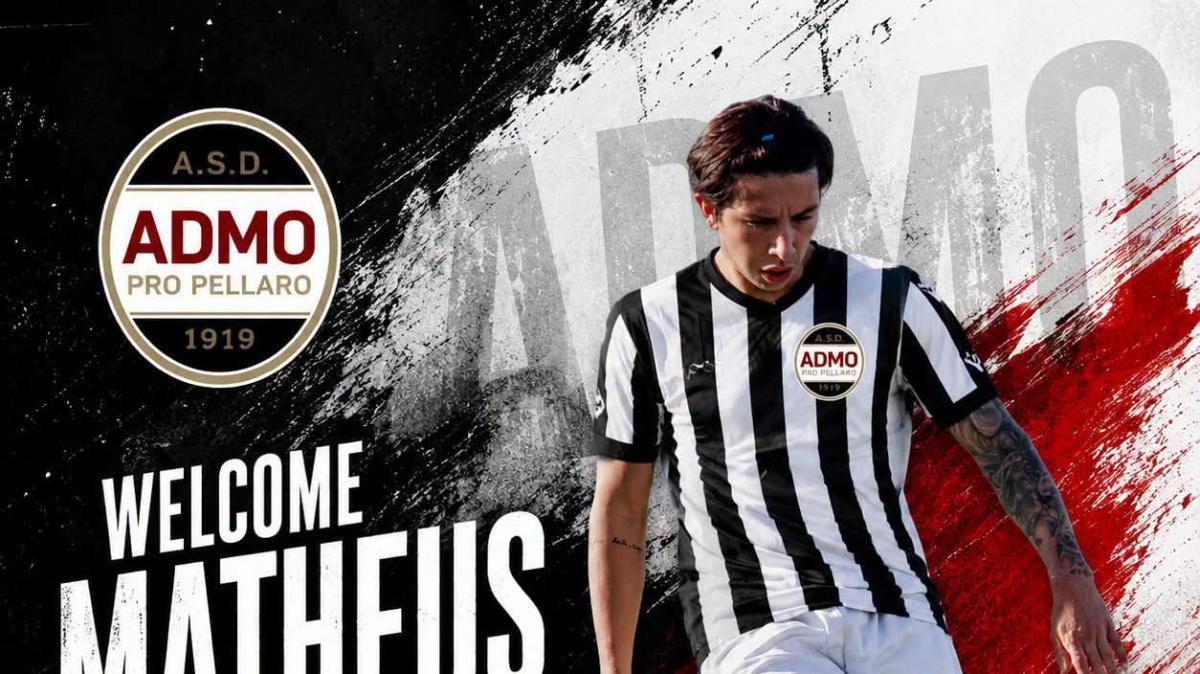 L'ADMO Pro Pellaro chiude per un altro colpo: ecco il centrocampista Matheus Dias