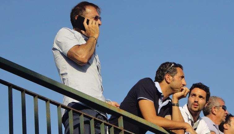 Giacchetta e Cevoli osservano la prima squadra