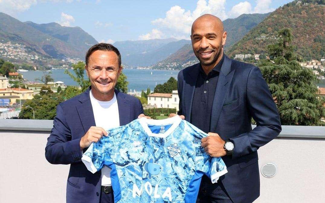 Serie B, Thierry Henry nuovo azionista del Como: la nota del club lariano