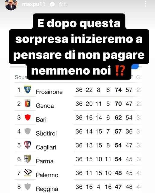 Caso-Reggina, il patron dell'Ascoli Pulcinelli: "E dopo questa sorpresa inizieremo a pensare di non pagare nemmeno noi?!"