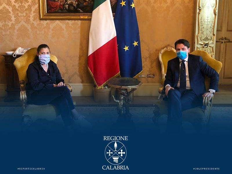Incontro Santelli-Conte: la nota della Regione Calabria