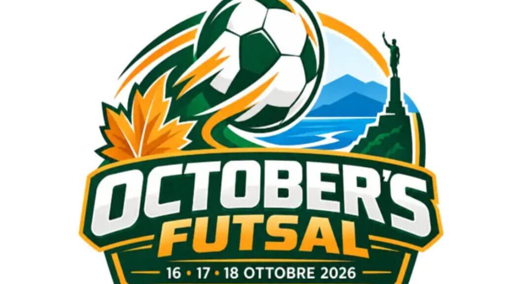 Dal 16 al 18 ottobre 2026 in programma l'OCTOBER'S FUTSAL: il programma dell'evento