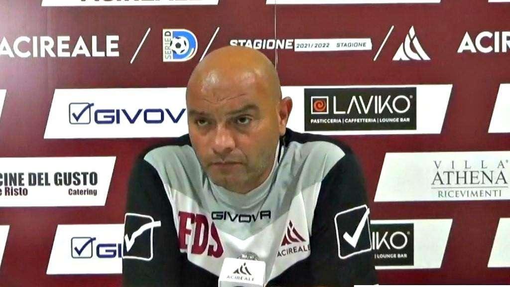 Verso Acireale-Reggio Calabria, De Sanzo: "Deluso dalla squadra per la gara di Licata, non dobbiamo abbatterci"