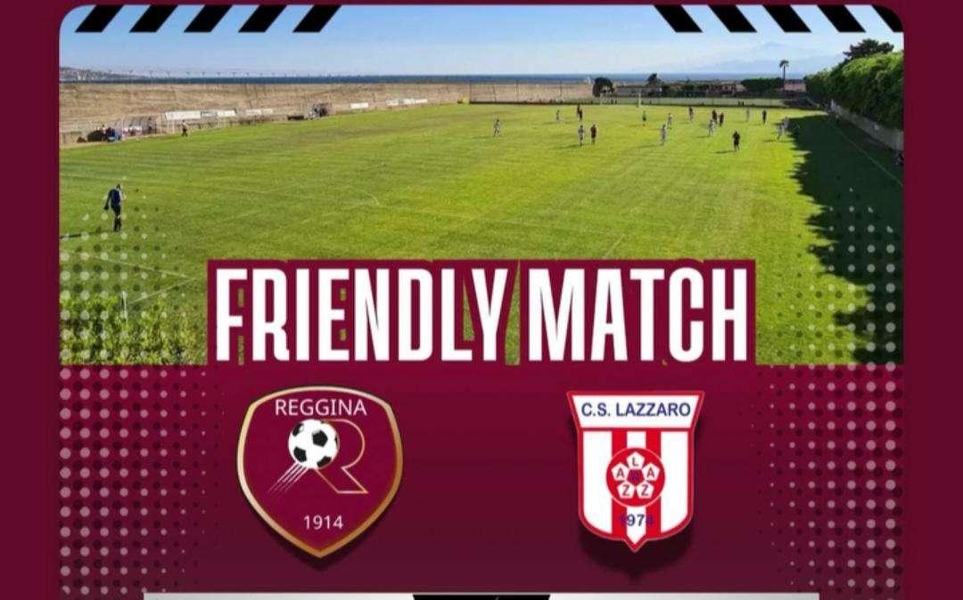 Reggina, giovedì 6 agosto allenamento congiunto contro il Lazzaro
