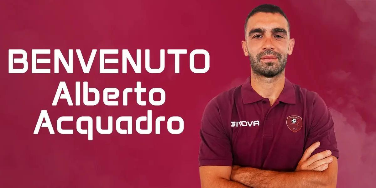 Reggina, il gran colpo è servito: ufficiale l'arrivo in amaranto di Acquadro