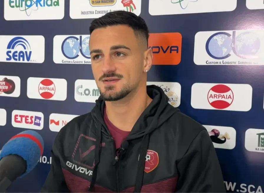 Scafatese-Reggina, Grillo in sala stampa: "Siamo tristi, peccato non averla chiusa"