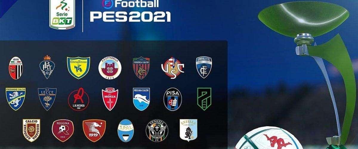 Konami-Lega B, la Serie BKT su PES 2021. Ci sarà anche la Reggina