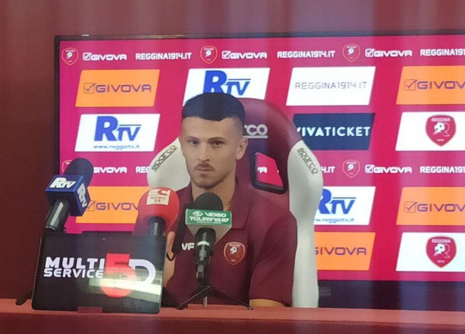 Reggina-Licata, Rotulo in sala stampa: "Orgoglioso di giocare davanti a questi tifosi"