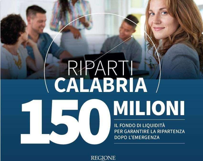 Regione Calabria, iniziativa RipartiCalabria: la nota dell'Ente