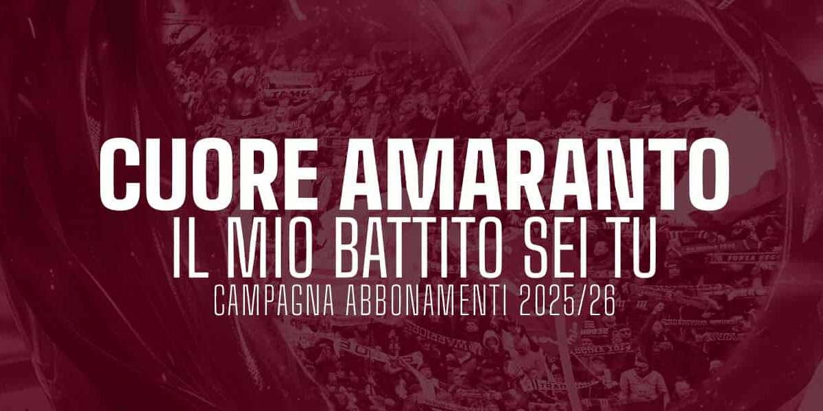 "Cuore Amaranto", il mio battito sei tu: al via la campagna abbonamenti della Reggina, tutti i dettagli