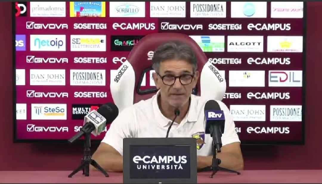 Reggina-Licata, il tecnico dei siciliani Romano: "Poco cattivi sottoporta"