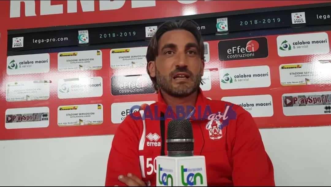 VERSO REGGINA-RENDE - Modesto pensa già a lunedì: "Gara importante e con tanti stimoli"