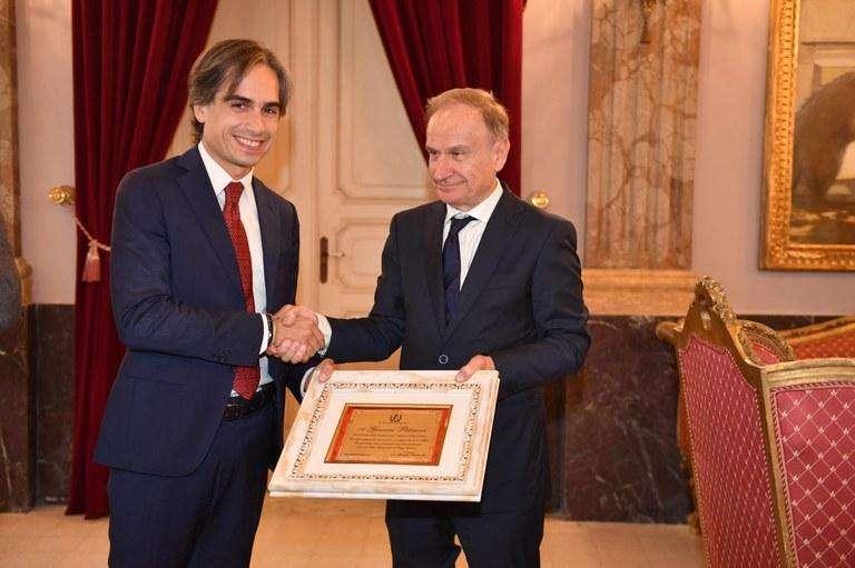 Il presidente Petrucci a Reggio: i temi dell'incontro con il sindaco Falcomatà