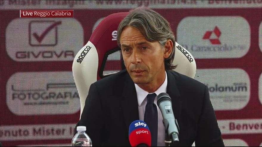 Sudtirol-Reggina, Inzaghi a Sky: "Meritavamo di passare. Futuro? Parleremo con la società"