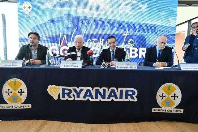 Ryanair, i numeri dell'investimento a Reggio Calabria e le altre novità 