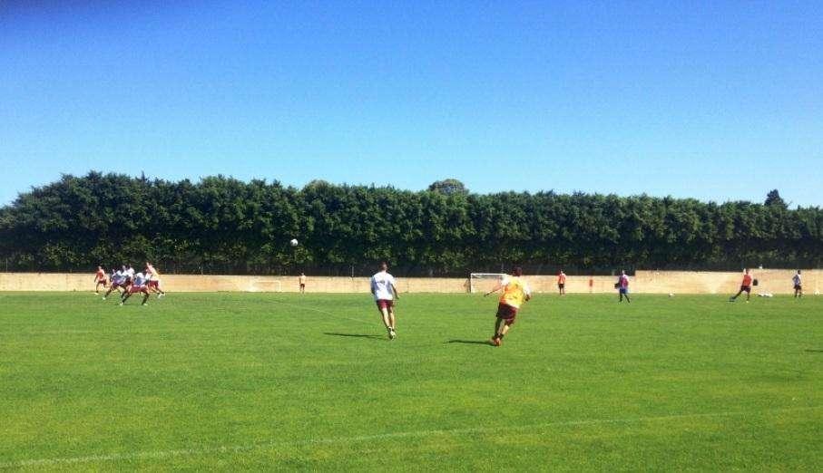 REGGINA - Ospiti al Sant'Agata: il Melfi si allena in vista della sfida di Siracusa
