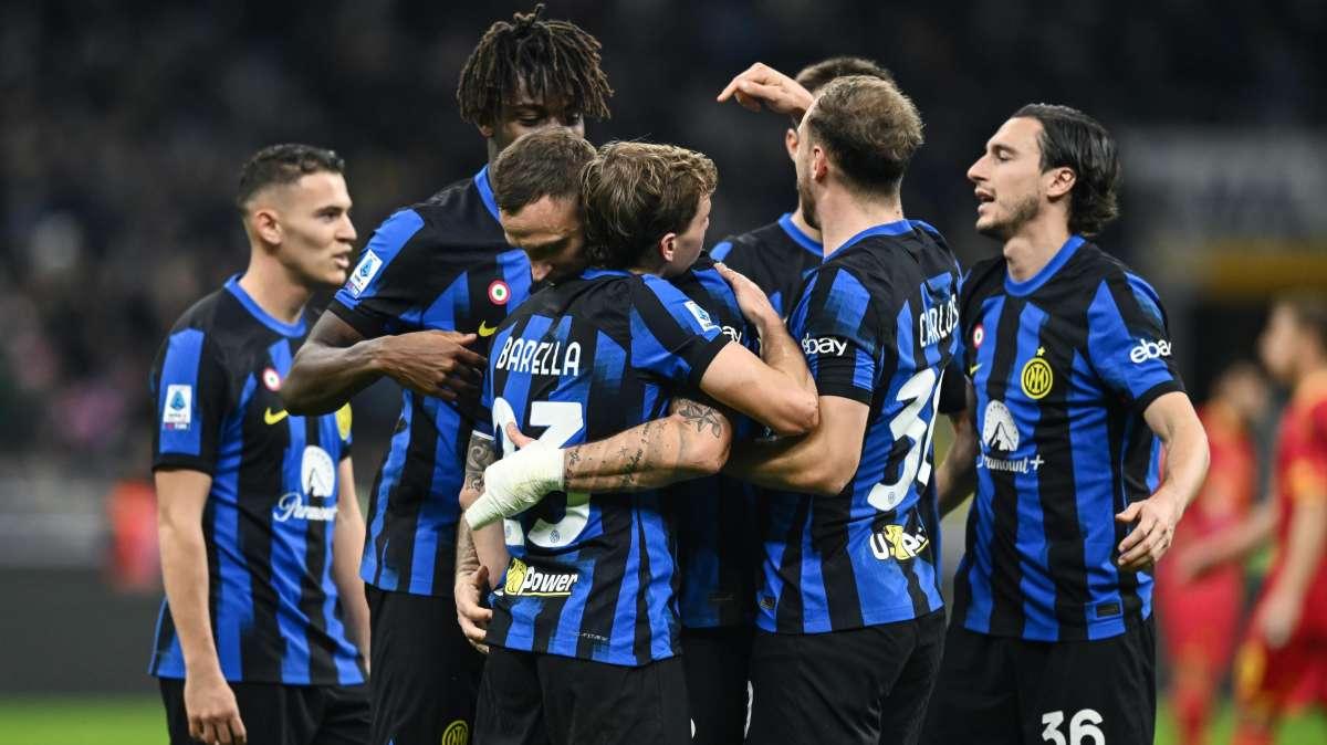 HIGHLIGHTS SERIE A - Inter-Lecce 2-0: Bisseck-Barella lanciano la capolista