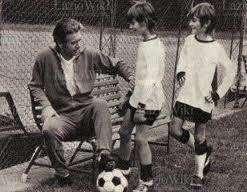 Tommaso Maestrelli con i figli, Maurizio e Massimo