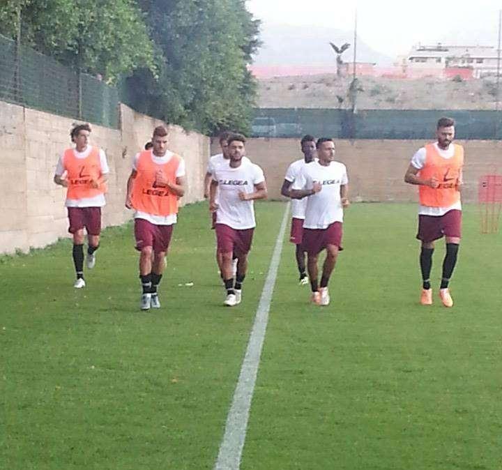 REGGINA - Seduta mattutina dedicata alla parte atletica